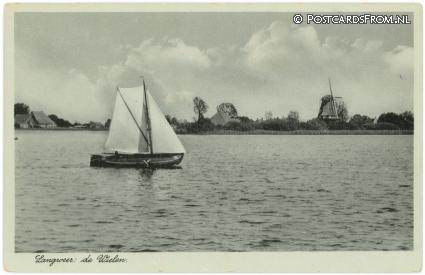 ansichtkaart: Langweer, De Wielen