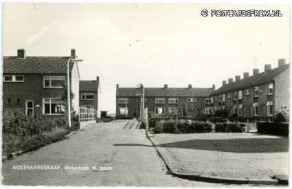 ansichtkaart: Molenaarsgraaf, Molenhoek N. bouw