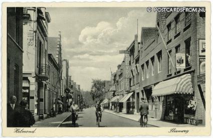 ansichtkaart: Helmond, Steenweg