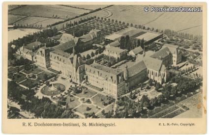 Sint-Michielsgestel, R.K. Doofstommen-Instituut ansichtkaart: Sint-Michielsgestel, R.K. Doofstommen-Instituut