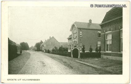 ansichtkaart: Hilvarenbeek, Groete uit