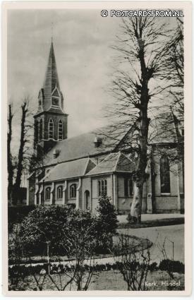 ansichtkaart: Handel, Kerk