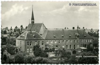 ansichtkaart: Megen, Clarissenklooster