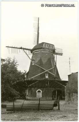 ansichtkaart: Linden, Korenmolen Ao. 1869 foto 1976