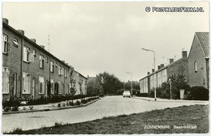 ansichtkaart: Zonnemaire, Beatrixstraat