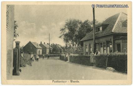 ansichtkaart: Waarde, Postkantoor