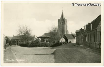 ansichtkaart: Waarde, Parkzicht