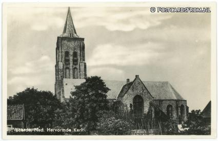 ansichtkaart: Waarde, Ned. Herv. Kerk