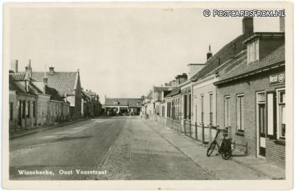 ansichtkaart: Wissenkerke, Oost Voorstraat