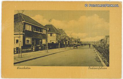 ansichtkaart: Winschoten, Oudewerfslaan