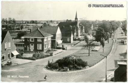 ansichtkaart: De Wilp GN, Panorama