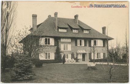ansichtkaart: Helmond, Landhuis in de Wilhelminalaan