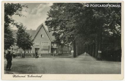 ansichtkaart: Helmond, Eikendreef