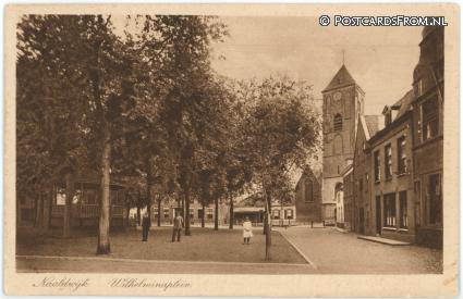ansichtkaart: Naaldwijk, Wilhelminaplein