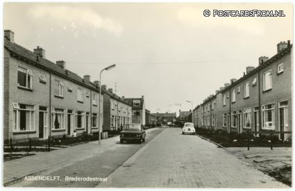 ansichtkaart: Assendelft, Brederodestraat