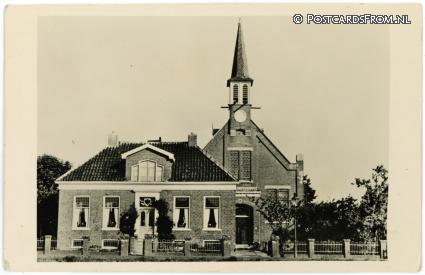 ansichtkaart: Zuidwolde GN, Ger. Kerk