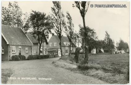 ansichtkaart: Broek in Waterland, Molengouw