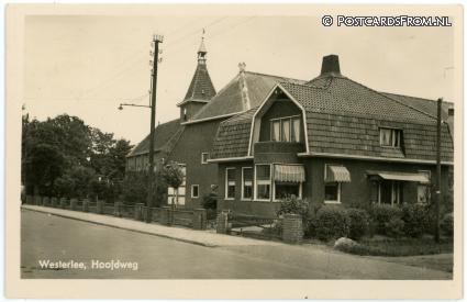 Westerland, Hoofdweg ansichtkaart: Westerland, Hoofdweg