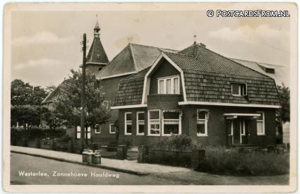 Westerland, Zonnehoeve Hoofdweg ansichtkaart: Westerland, Zonnehoeve Hoofdweg