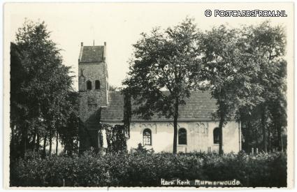 Murmerwoude, Herv. Kerk ansichtkaart: Murmerwoude, Herv. Kerk