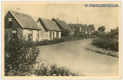 ansichtkaart: Andijk, Oost. Zonnig hoekje