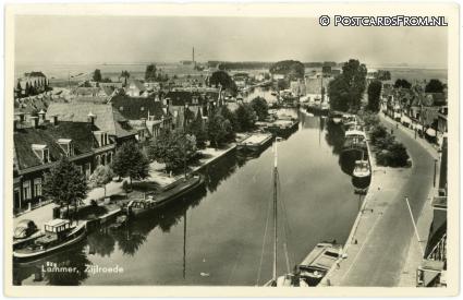 Lemmer, Zijlroede ansichtkaart: Lemmer, Zijlroede
